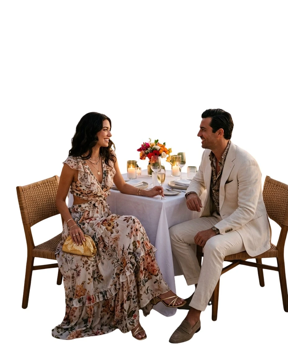 Gemma Deeks Style Guide: Resort Wear Date night in Mexico Summer 2026