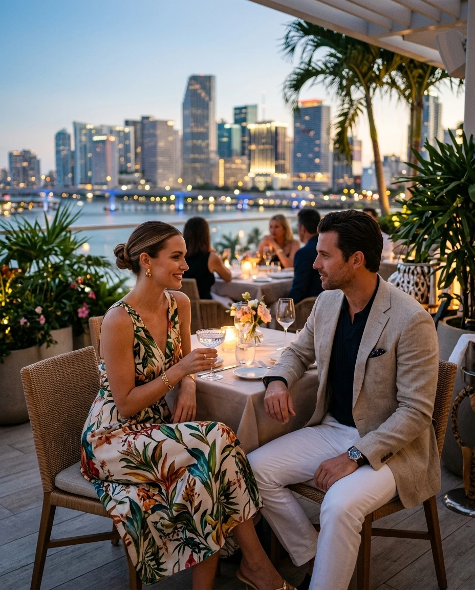 Gemma Deeks Style Guide: Resort Wear Date night in Miami Summer 2026