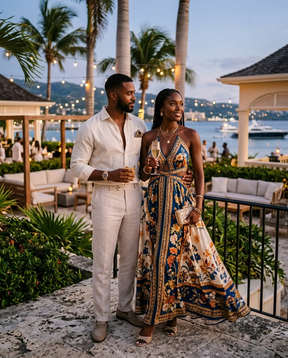 Gemma Deeks Style Guide: Resort Wear Date night in Montego Bay Summer 2026