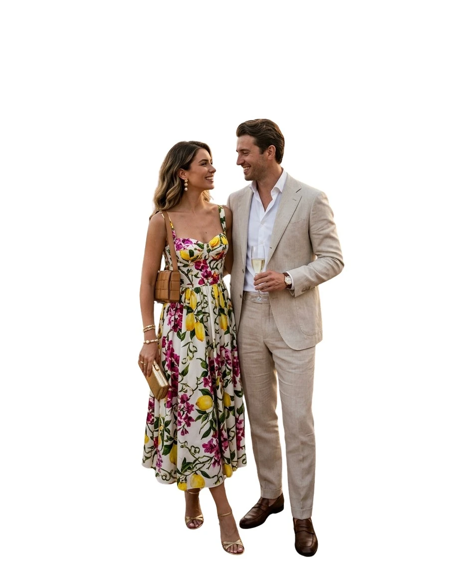 Gemma Deeks Style Guide: Resort Wear Date night in Sicily Summer 2026