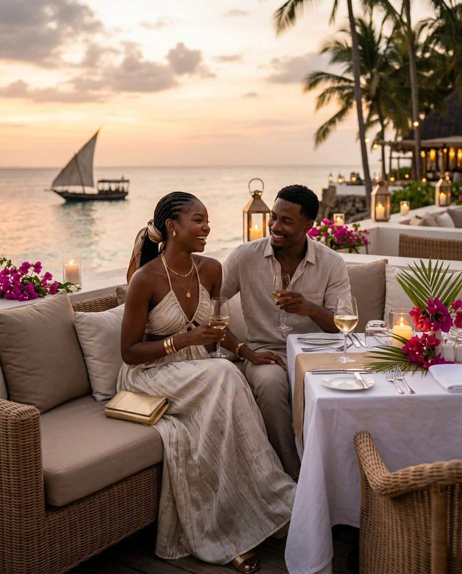 Gemma Deeks Style Guide: Resort Wear Date night in Zanzibar Summer 2026