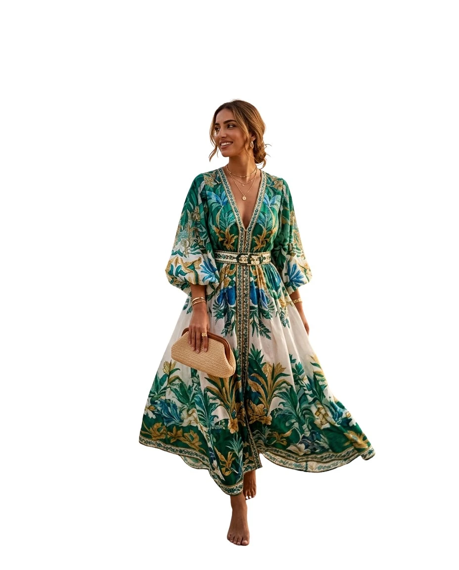 Gemma Deeks Style Guide: Resort Wear Designer Summer Dresses in Dubai Summer 2026