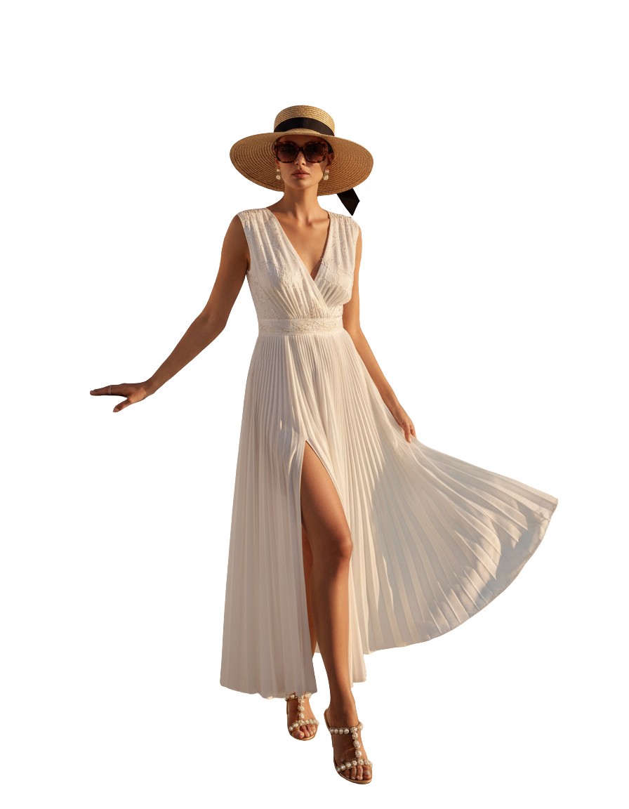 Gemma Deeks Style Guide: Resort Wear Designer Summer Dresses in Greece Summer 2026