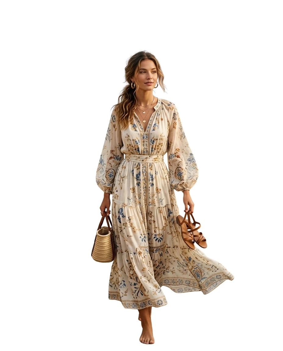 Gemma Deeks Style Guide: Resort Wear Designer Summer Dresses in Ibiza Summer 2026