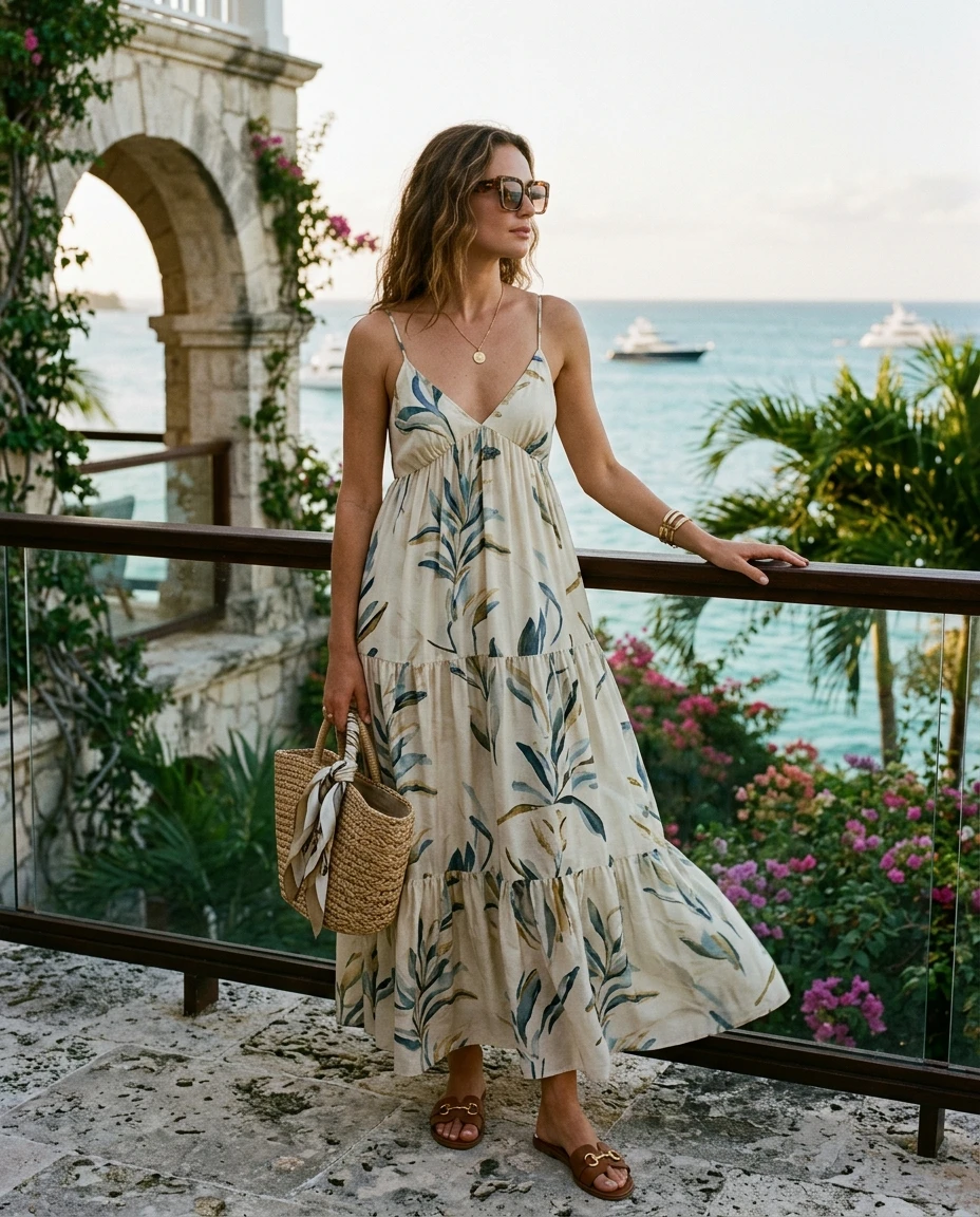 Gemma Deeks Style Guide: Resort Wear Designer Summer Dresses in Montego Bay Summer 2026