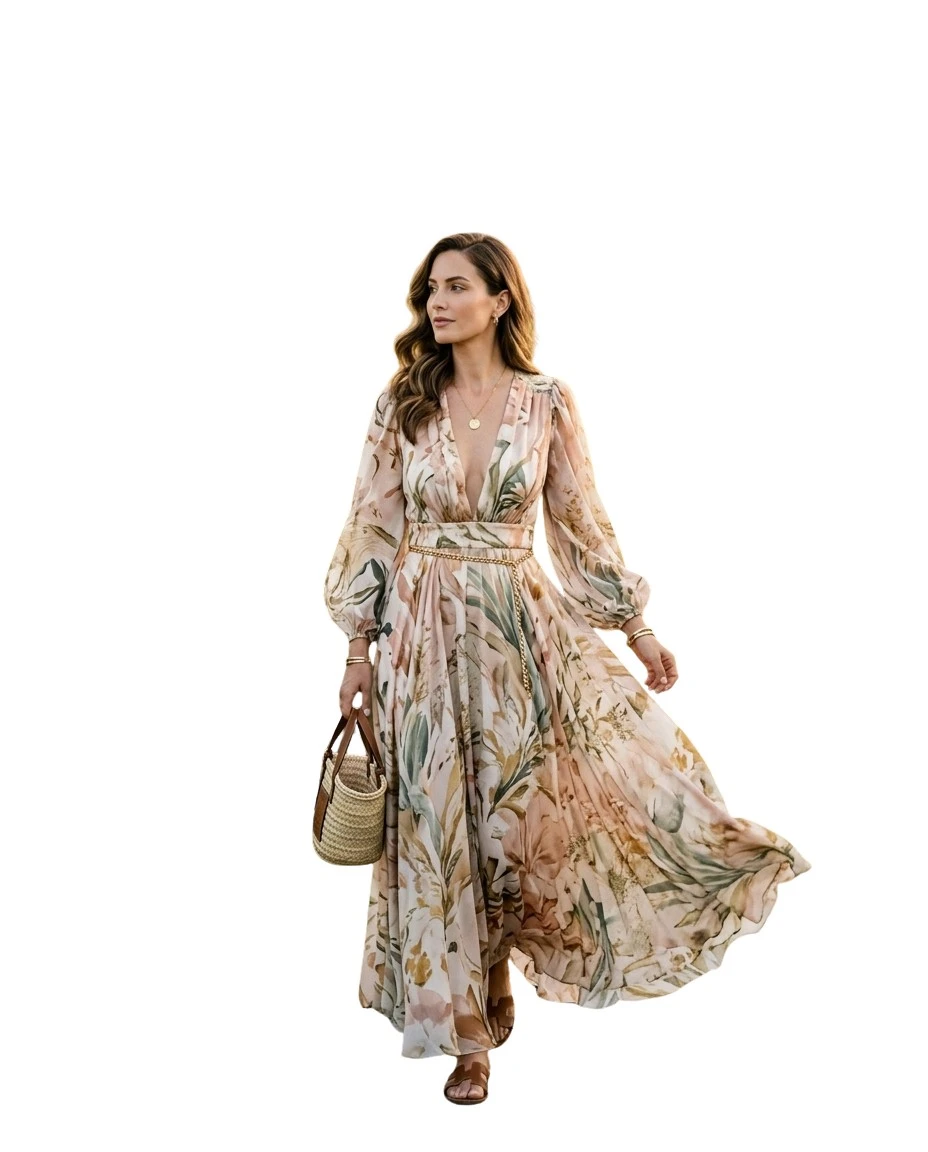 Gemma Deeks Style Guide: Resort Wear Designer Summer Dresses in Napa Valley Summer 2026