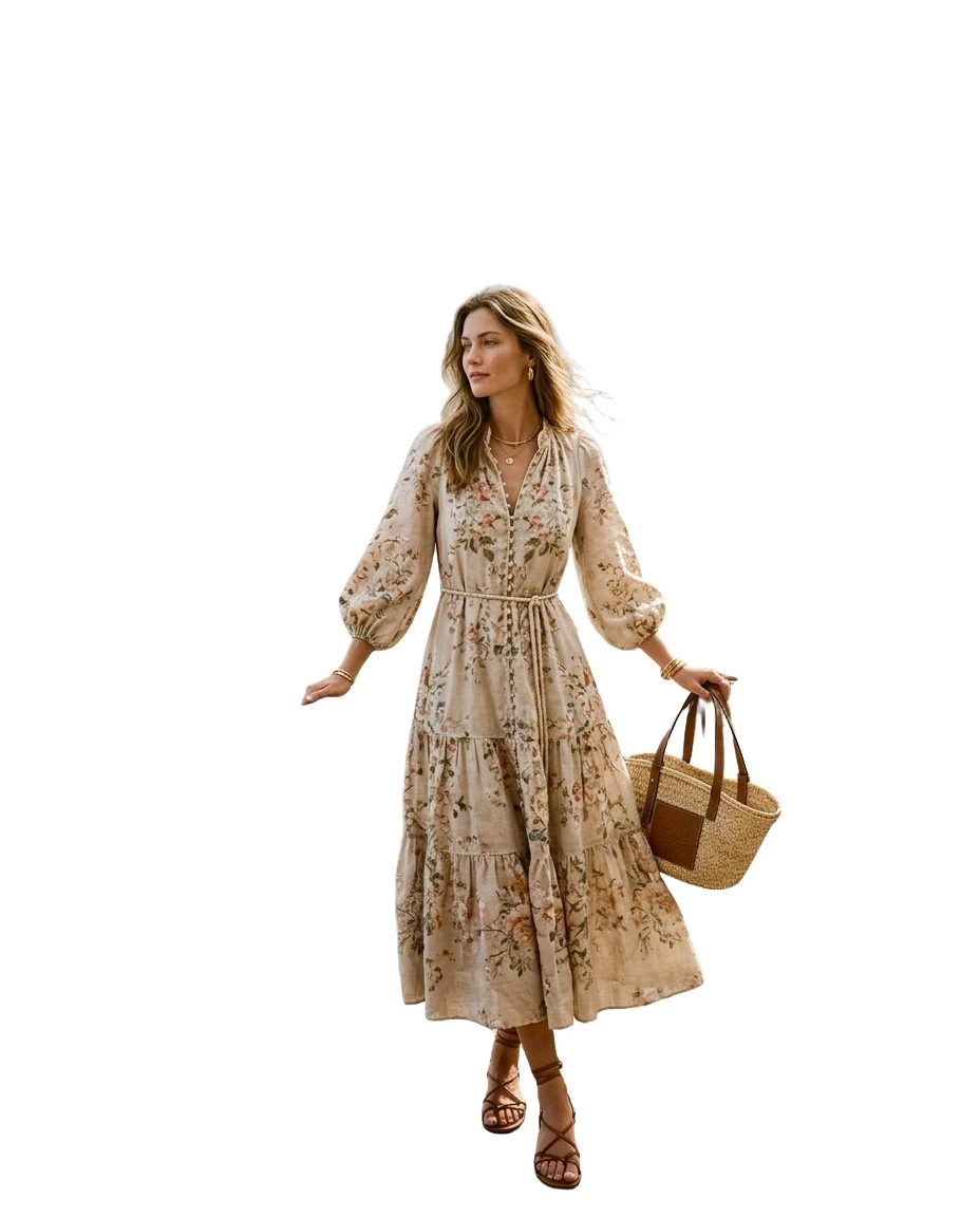 Gemma Deeks Style Guide: Resort Wear Designer Summer Dresses in Sicily Summer 2026
