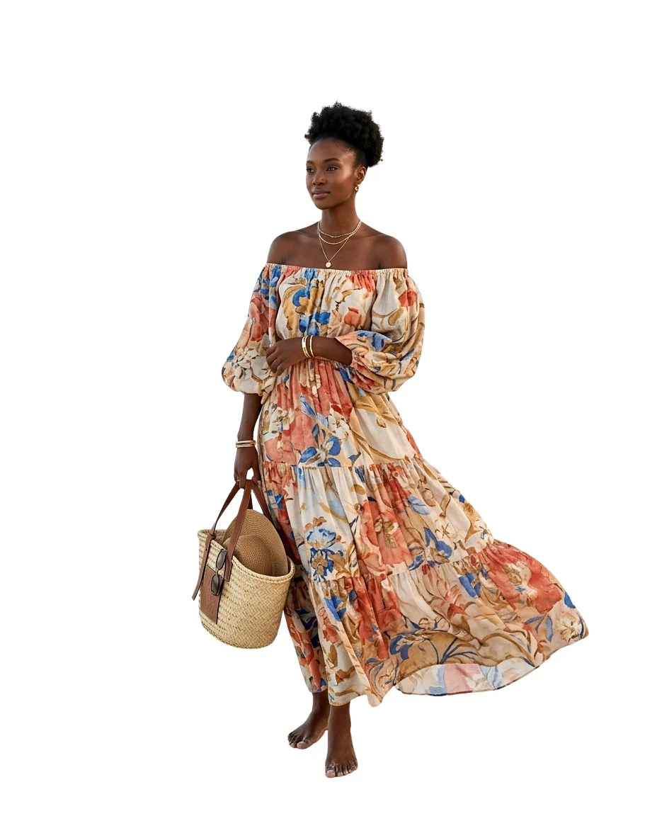 Gemma Deeks Style Guide: Resort Wear Designer Summer Dresses in Zanzibar Summer 2026