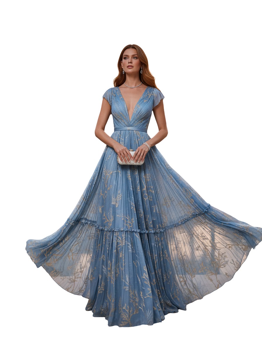 Gemma Deeks Style Guide: Resort Wear gala gown in Florida Summer 2026