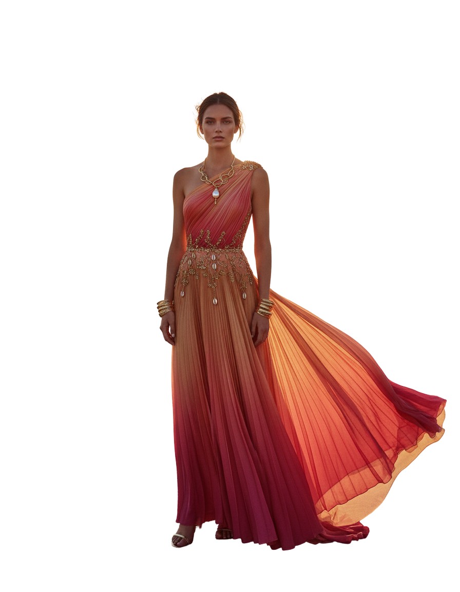Gemma Deeks Style Guide: Resort Wear gala gown in South Africa Summer 2026