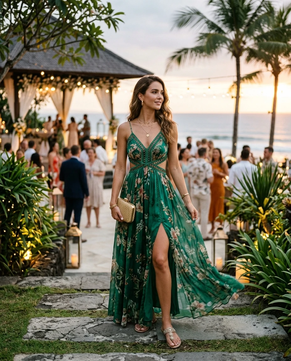 Gemma Deeks Style Guide: Resort Wear Holiday parties in Bali Summer 2026
