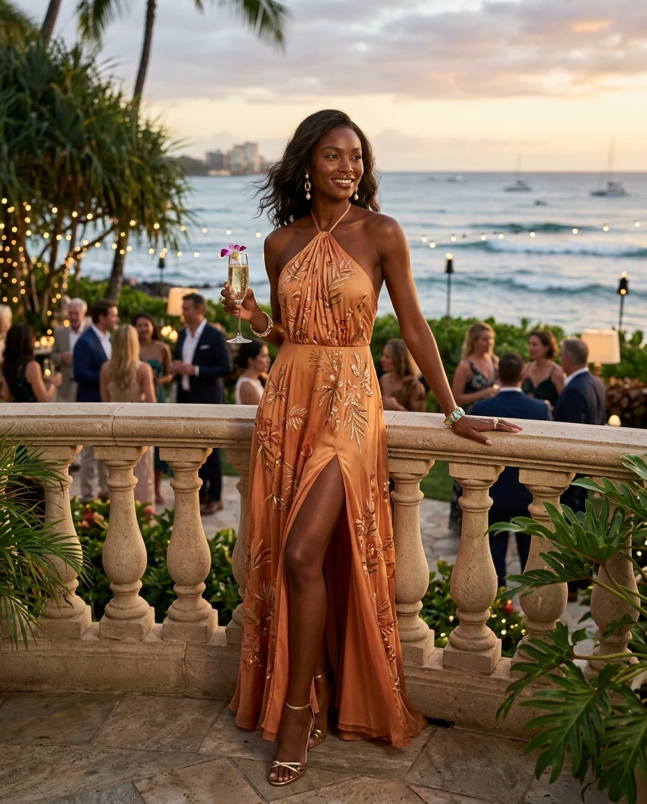 Gemma Deeks Style Guide: Resort Wear Holiday parties in Hawaii Summer 2026