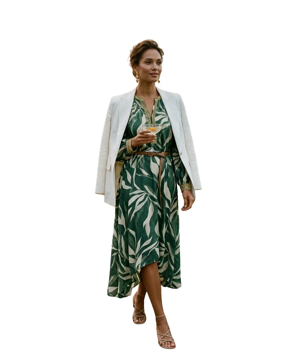 Gemma Deeks Style Guide: Resort Wear Holiday parties in Ireland Summer 2026