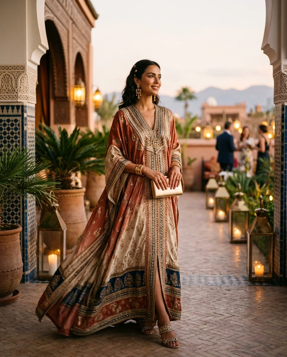 Gemma Deeks Style Guide: Resort Wear Holiday parties in Marrakech Summer 2026