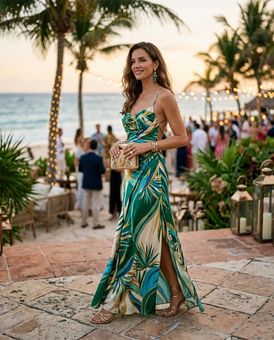 Gemma Deeks Style Guide: Resort Wear Holiday parties in Mexico Summer 2026