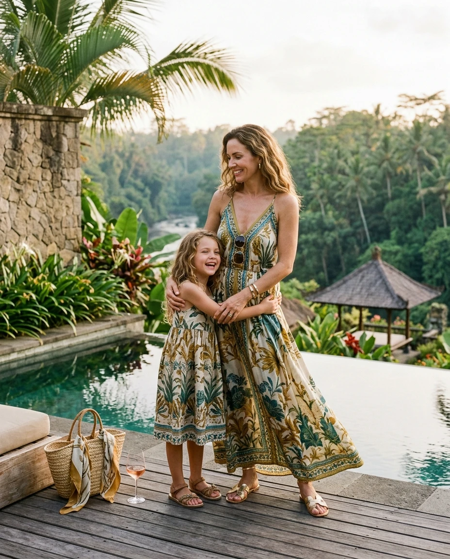 Gemma Deeks Style Guide: Resort Wear Mother’s Day in Bali Summer 2026