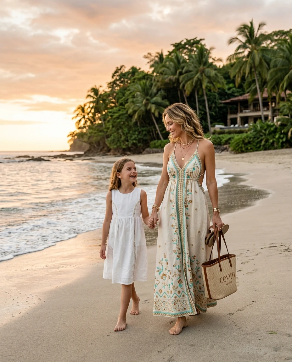 Gemma Deeks Style Guide: Resort Wear Mother’s Day in Costa Rica Summer 2026