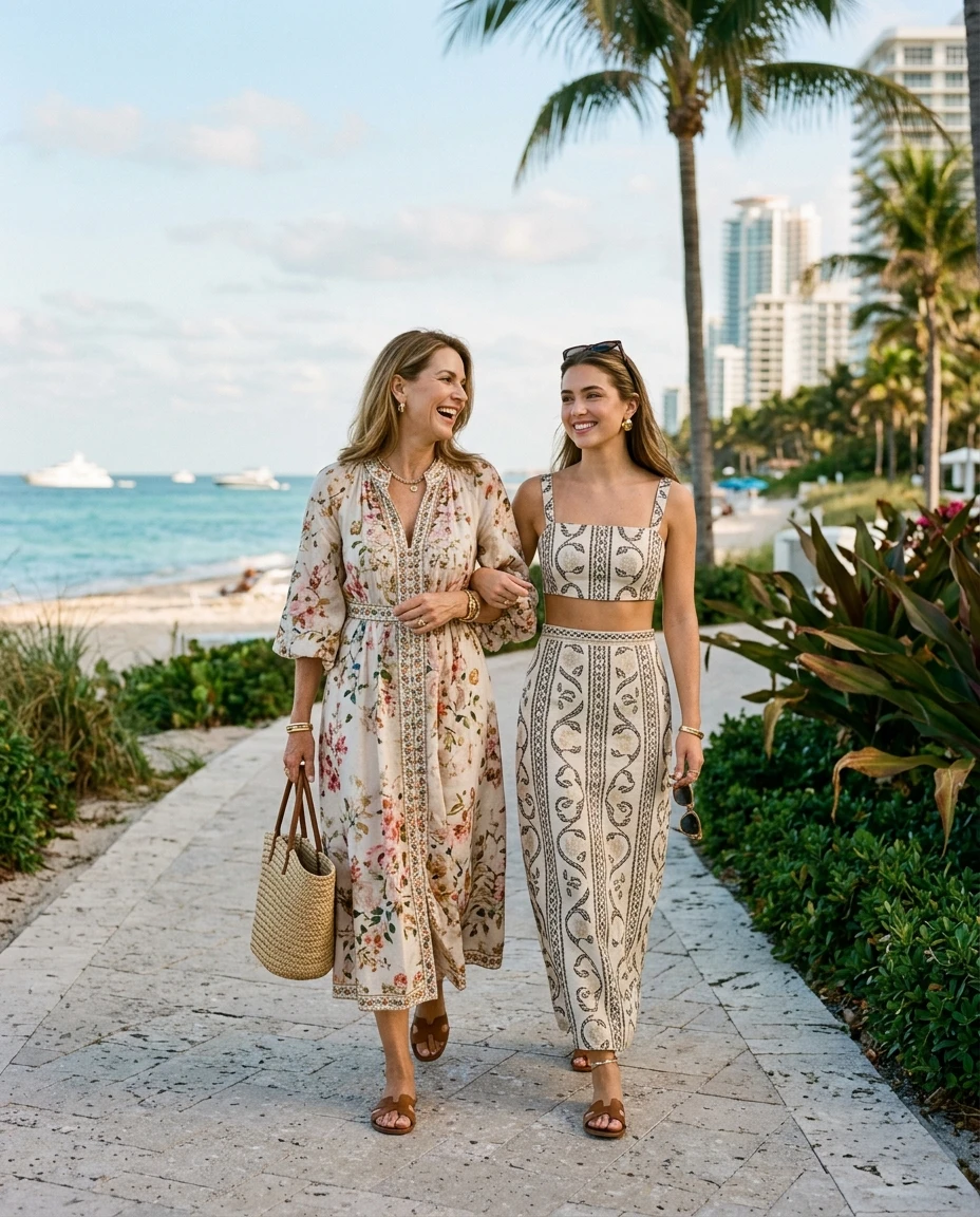 Gemma Deeks Style Guide: Resort Wear Mother’s Day in Miami Summer 2026