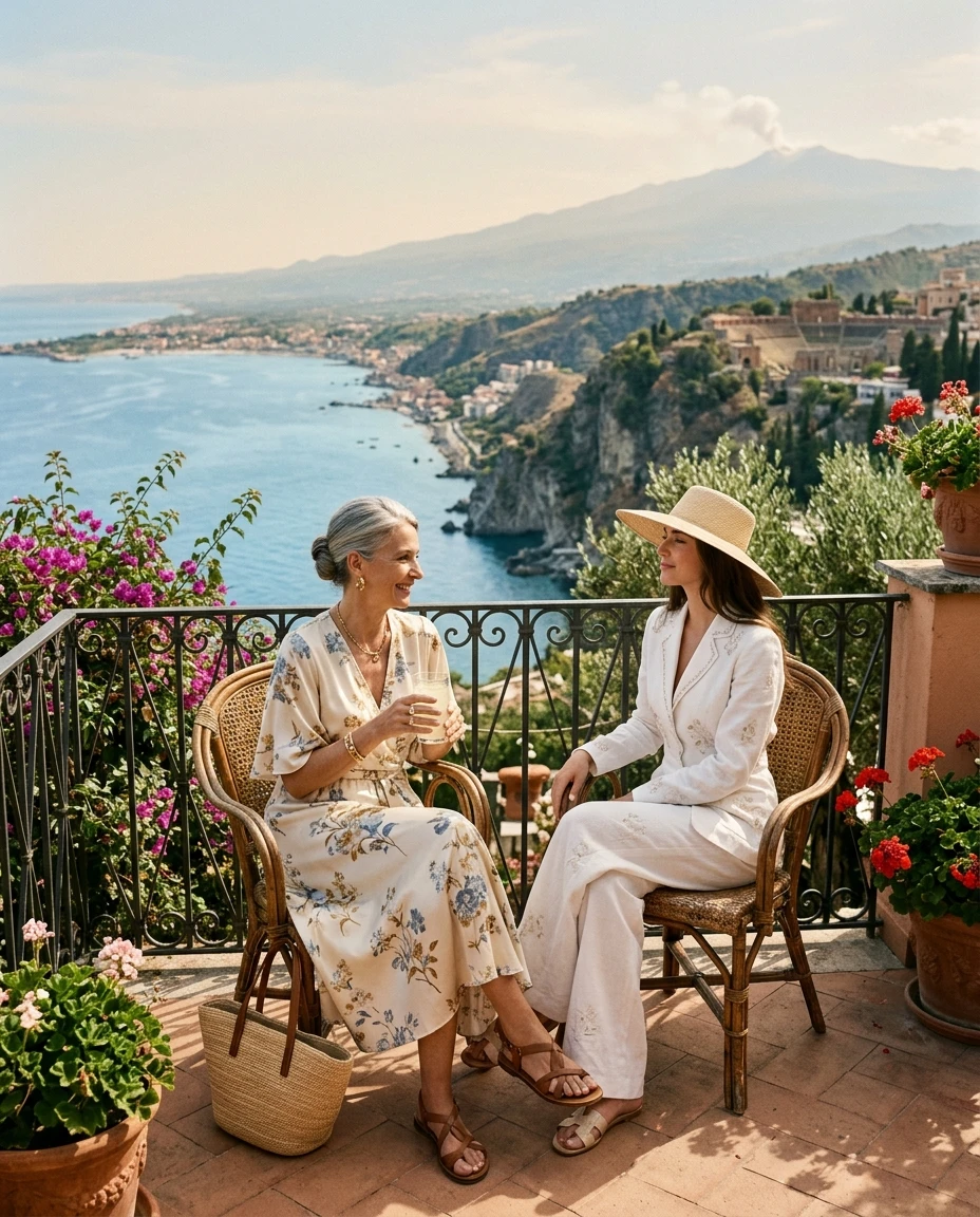 Gemma Deeks Style Guide: Resort Wear Mother’s Day in Sicily Summer 2026