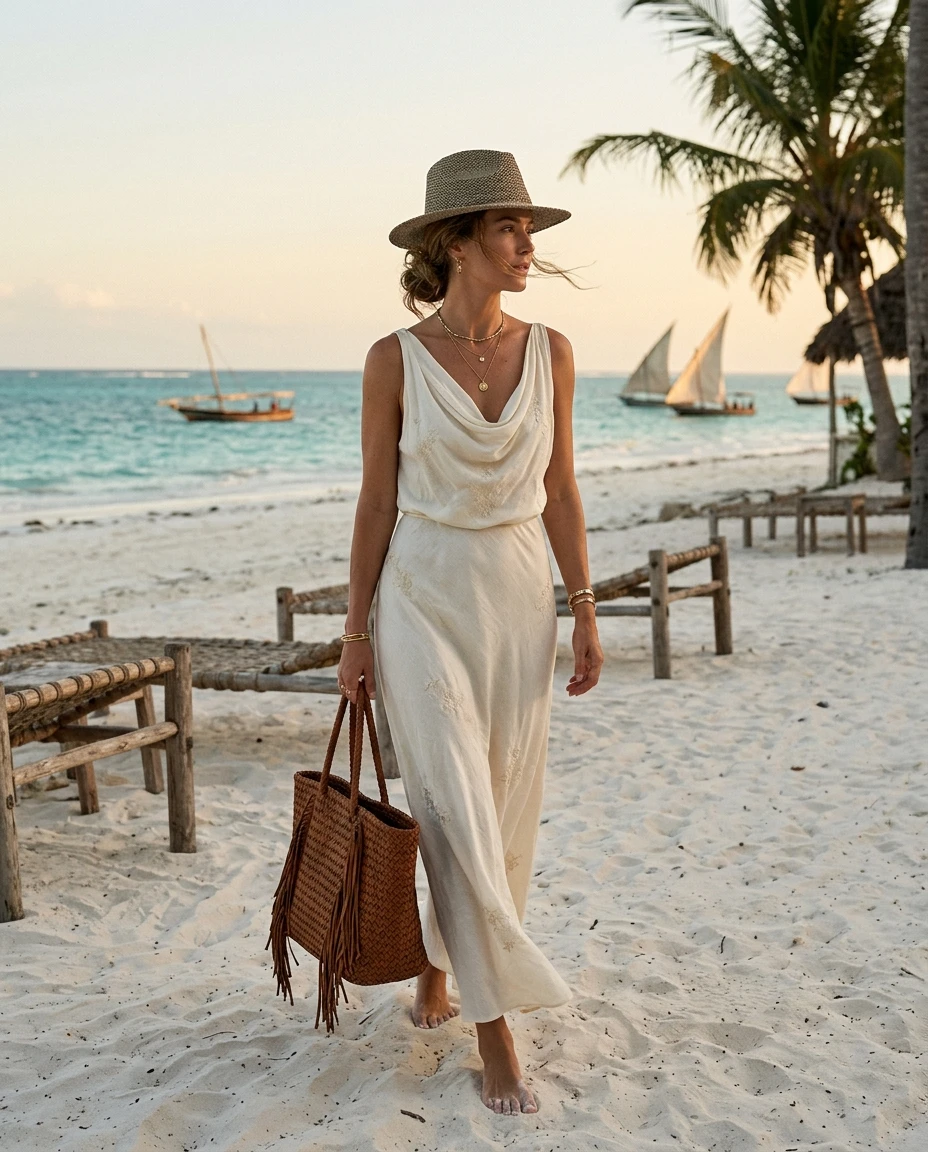 Gemma Deeks Style Guide: Resort Wear Mother’s Day in Zanzibar Summer 2026