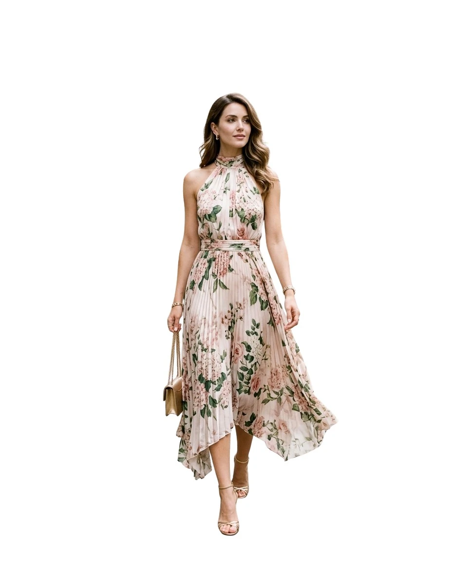 Gemma Deeks Style Guide: Resort Wear wedding guest dress in London Summer 2026