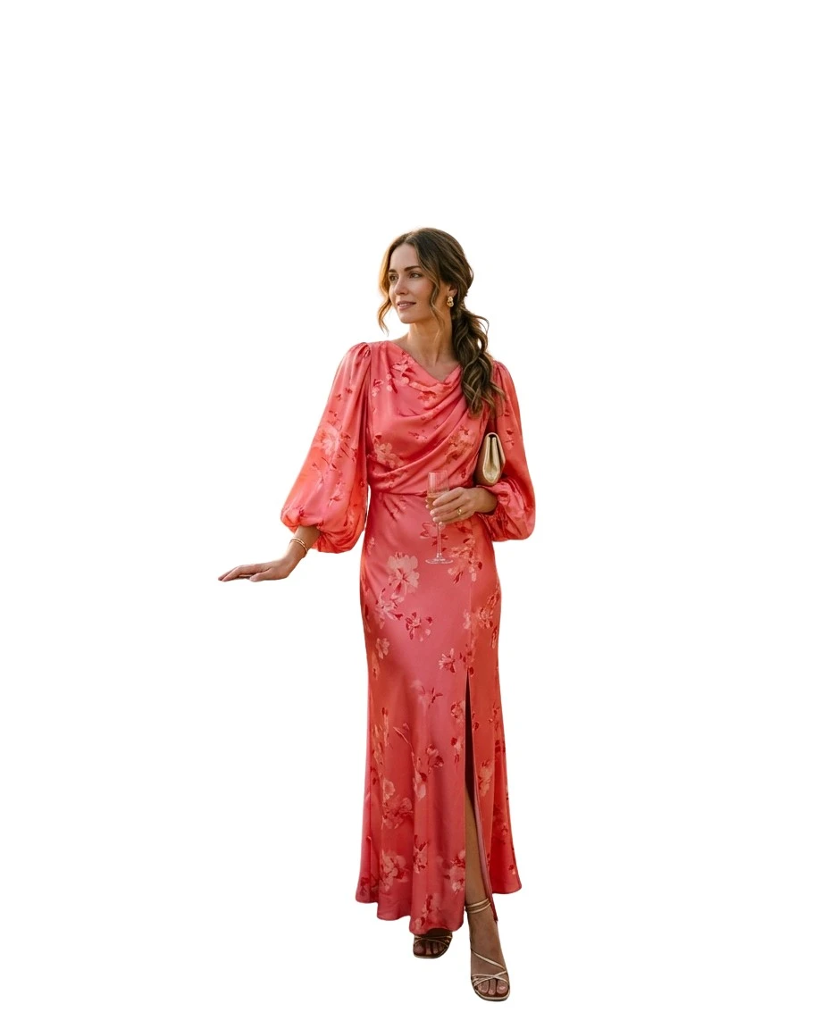 Gemma Deeks Style Guide: Resort Wear wedding guest dress in Montenegro Summer 2026