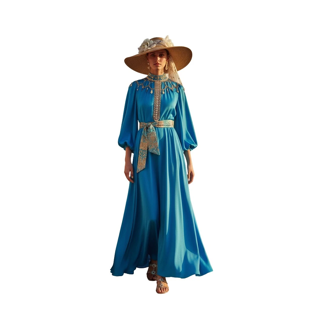 Gemma Deeks Style Guide: Resort Wear wedding guest dress in Moroco Summer 2026