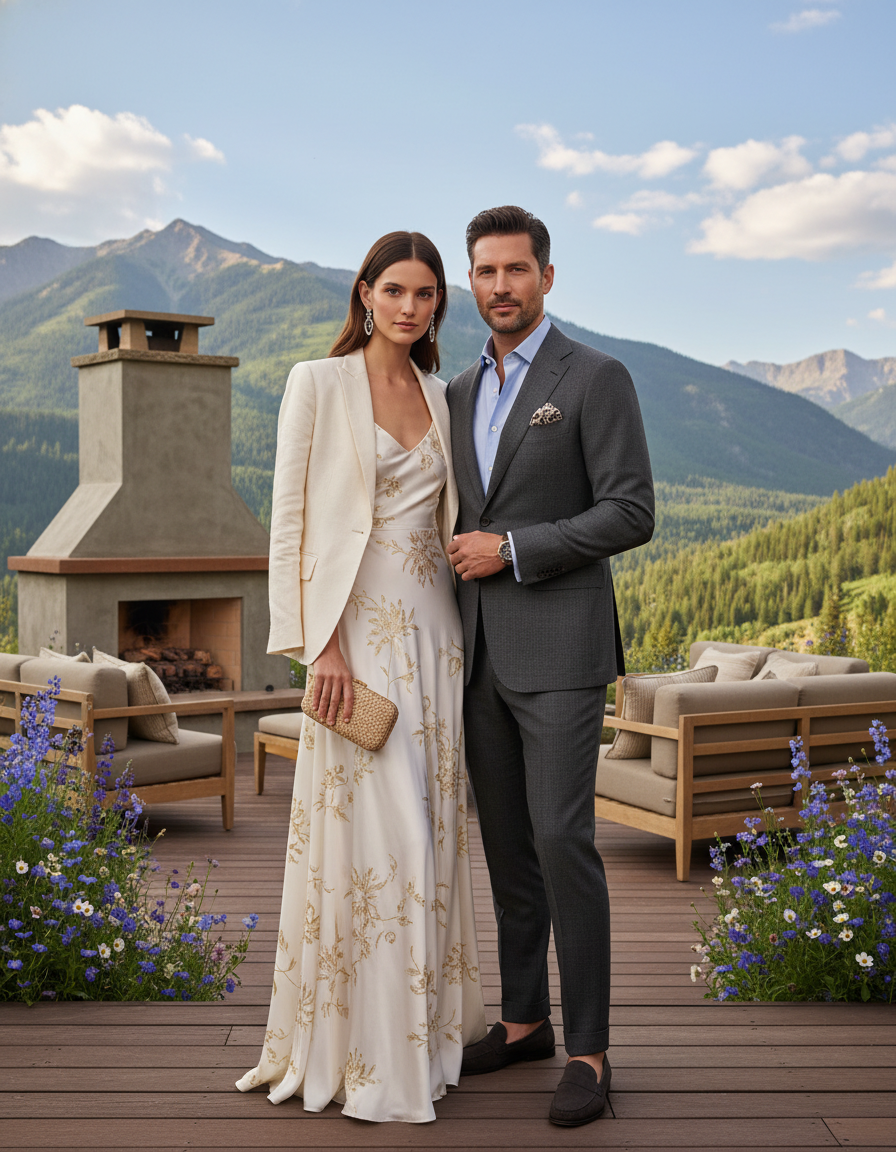 Gemma Deeks Style Guide: Semi Formal Anniversary in Aspen Summer 2026