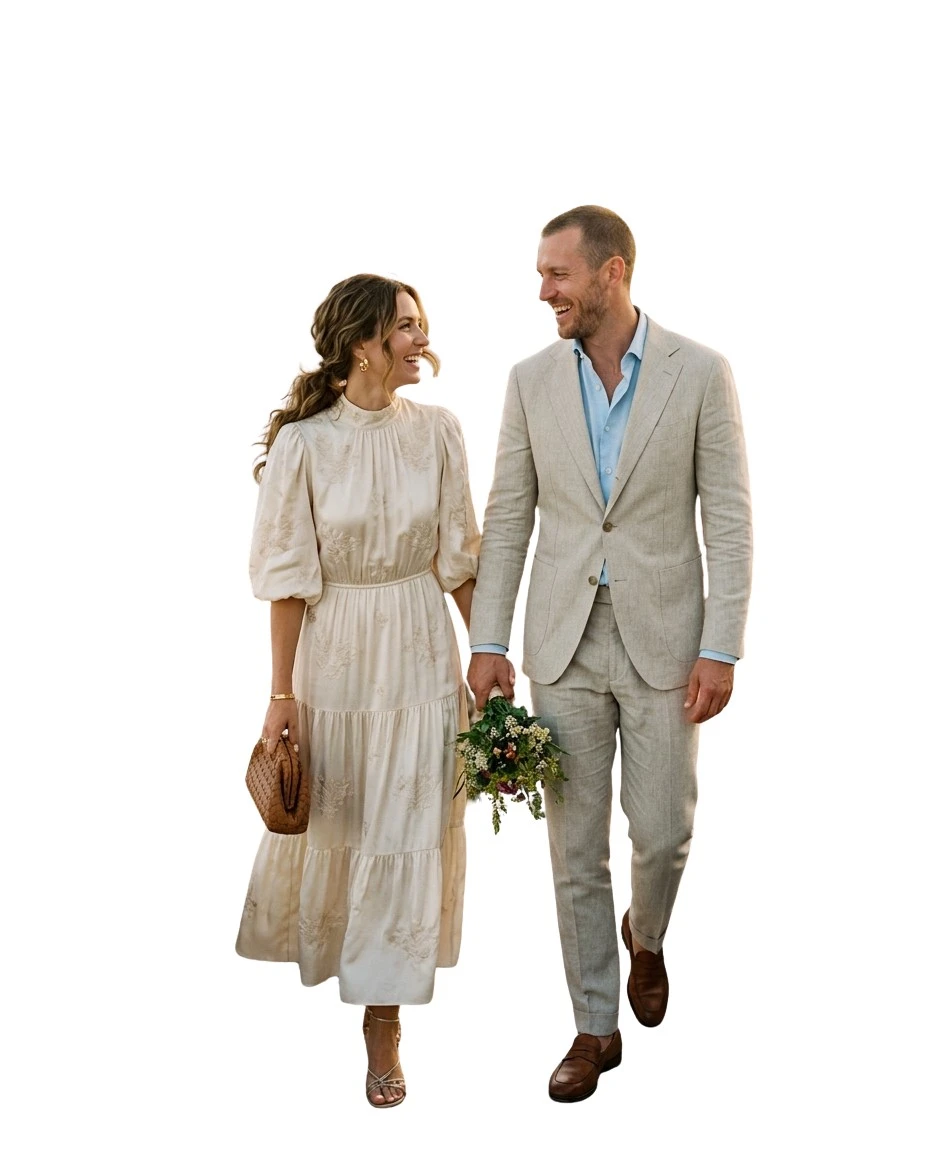 Gemma Deeks Style Guide: Semi Formal Anniversary in Greece Summer 2026