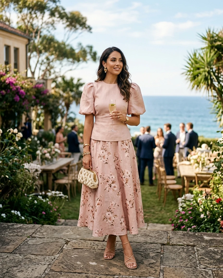Gemma Deeks Style Guide: Semi Formal Birthday in Australia Summer 2026