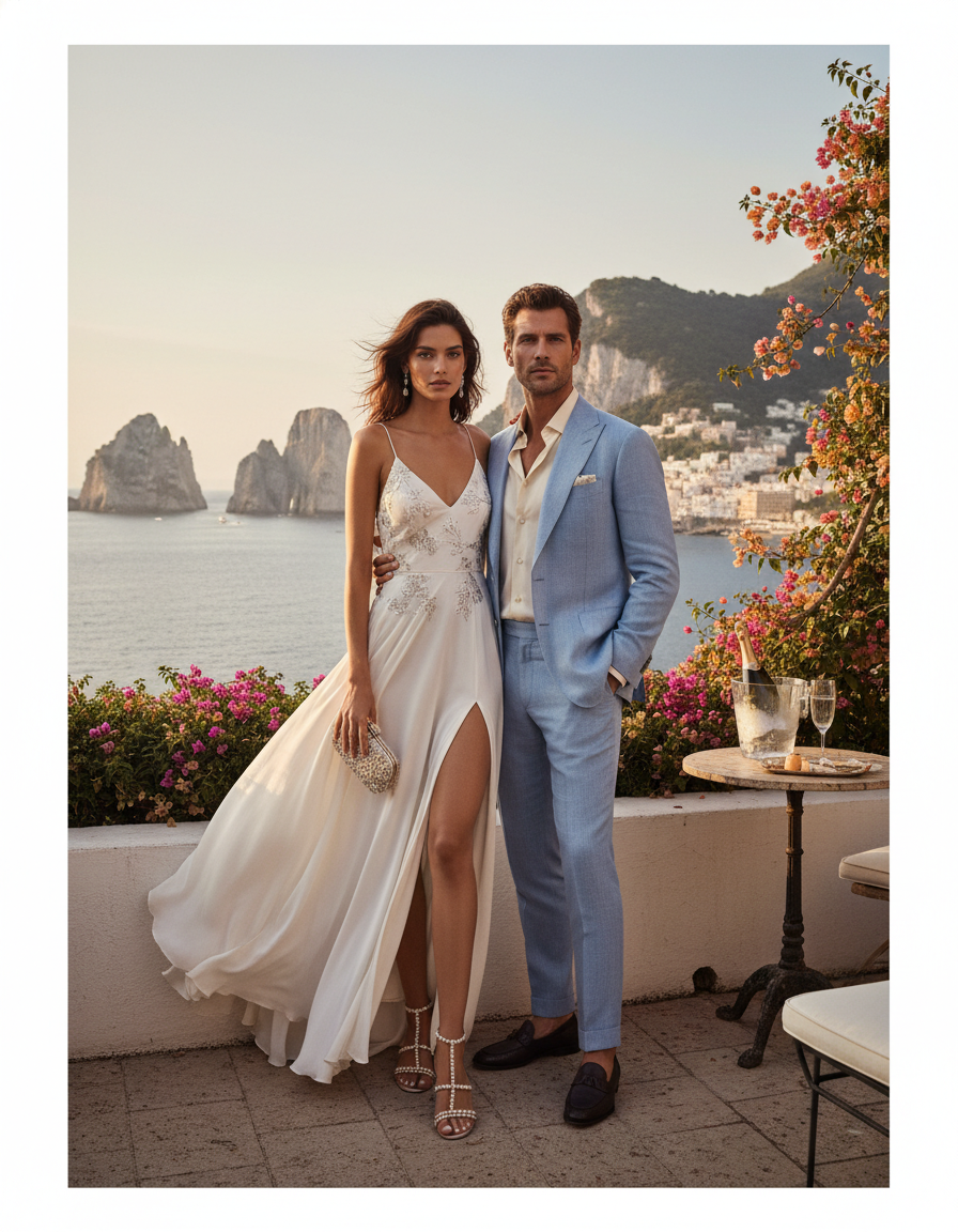 Gemma Deeks Style Guide: Semi Formal Birthday in Capri Summer 2026