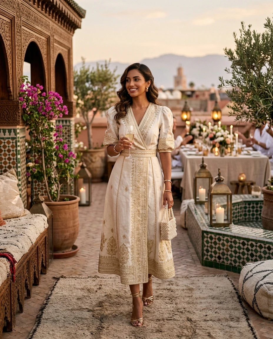 Gemma Deeks Style Guide: Semi Formal Birthday in Marrakech Summer 2026
