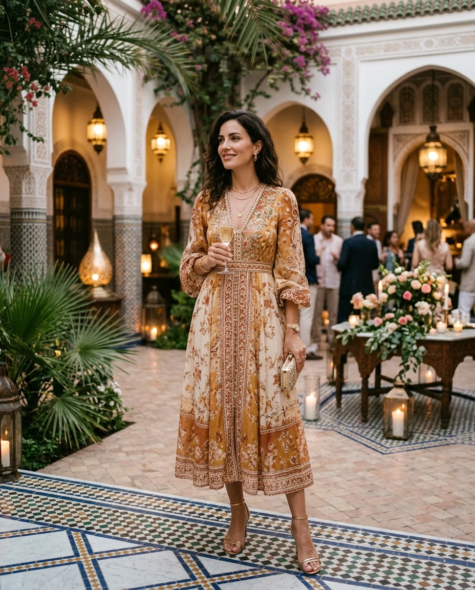 Gemma Deeks Style Guide: Semi Formal Birthday in Moroco Summer 2026
