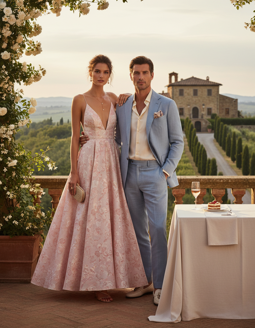 Gemma Deeks Style Guide: Semi Formal Birthday in Tuscany Summer 2026