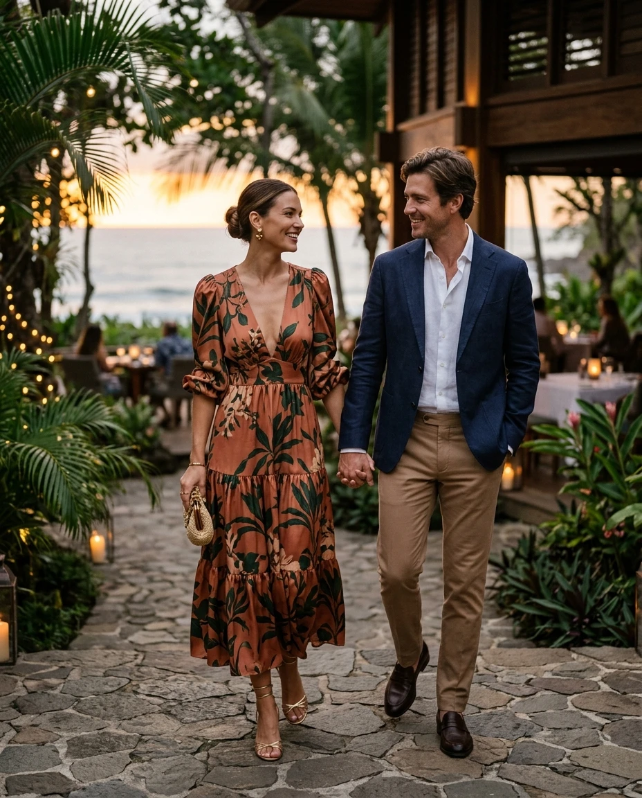 Gemma Deeks Style Guide: Semi Formal Date night in Costa Rica Summer 2026