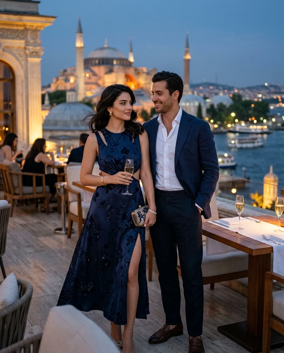 Gemma Deeks Style Guide: Semi Formal Date night in Istanbul Summer 2026
