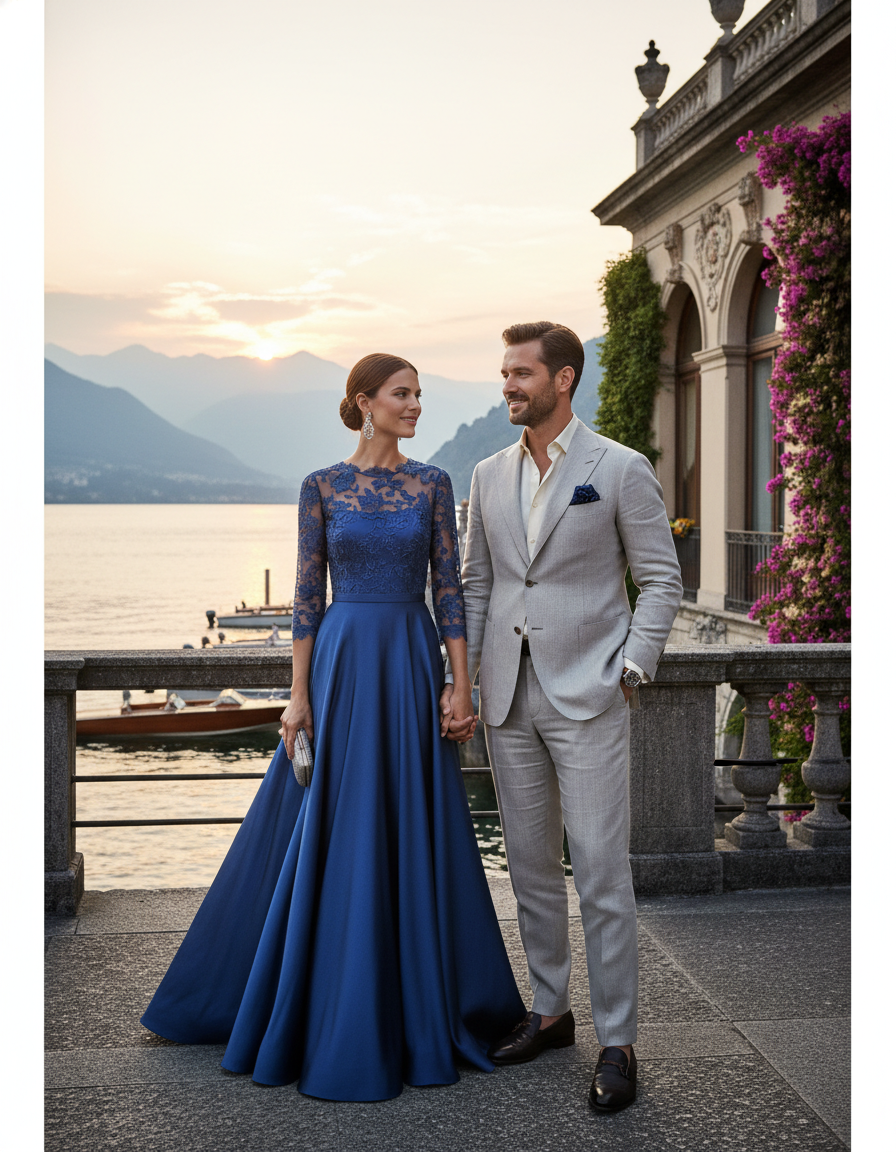 Gemma Deeks Style Guide: Semi Formal Date night in Lake Como Summer 2026