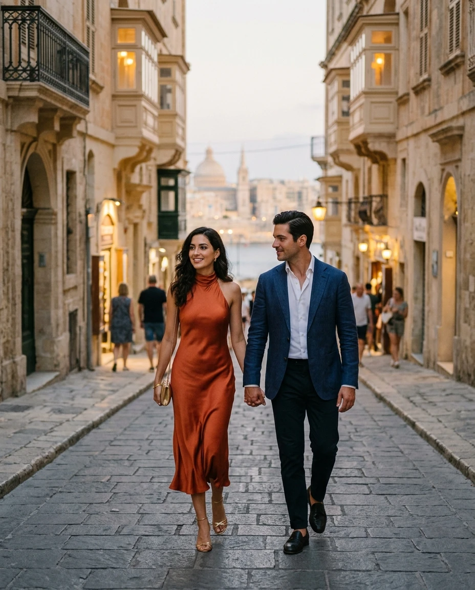 Gemma Deeks Style Guide: Semi Formal Date night in Malta Summer 2026