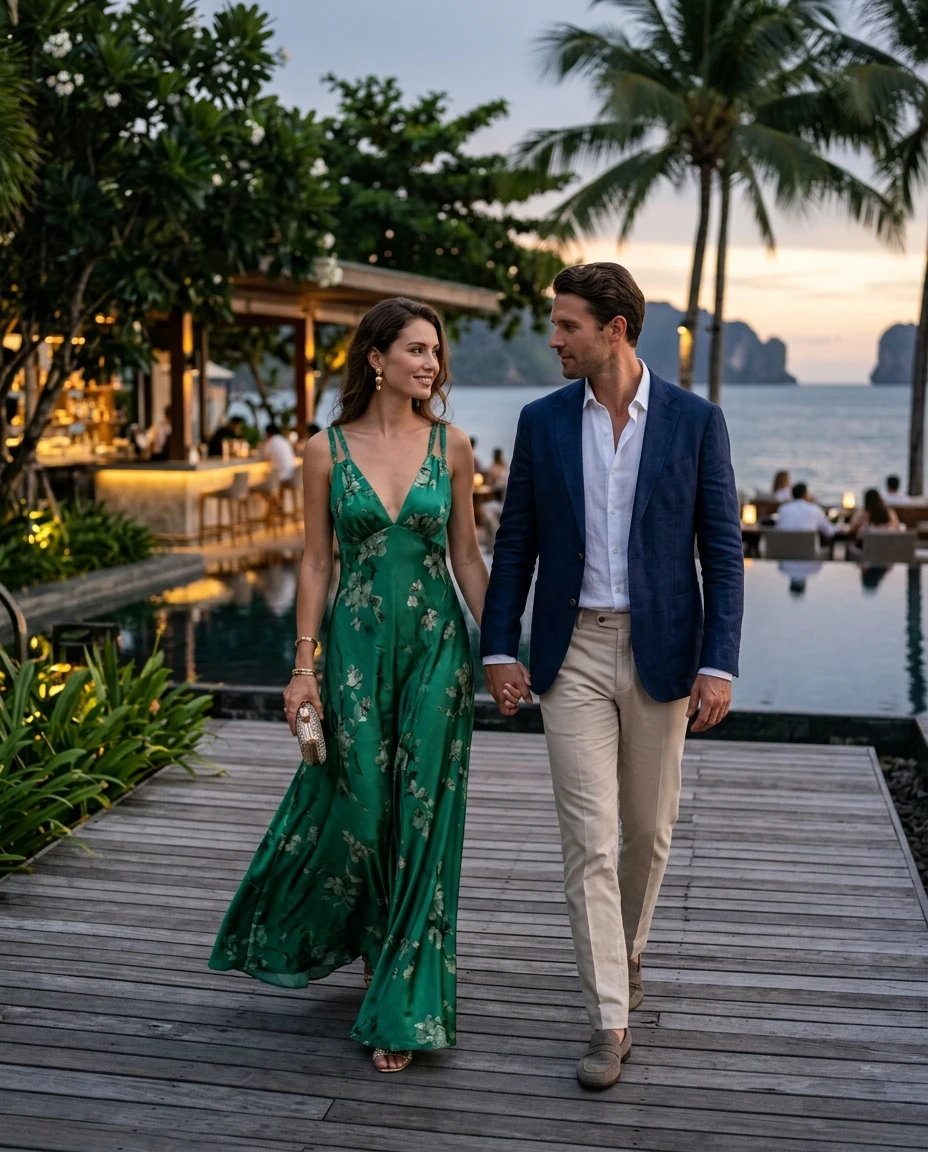 Gemma Deeks Style Guide: Semi Formal Date night in Phuket Summer 2026