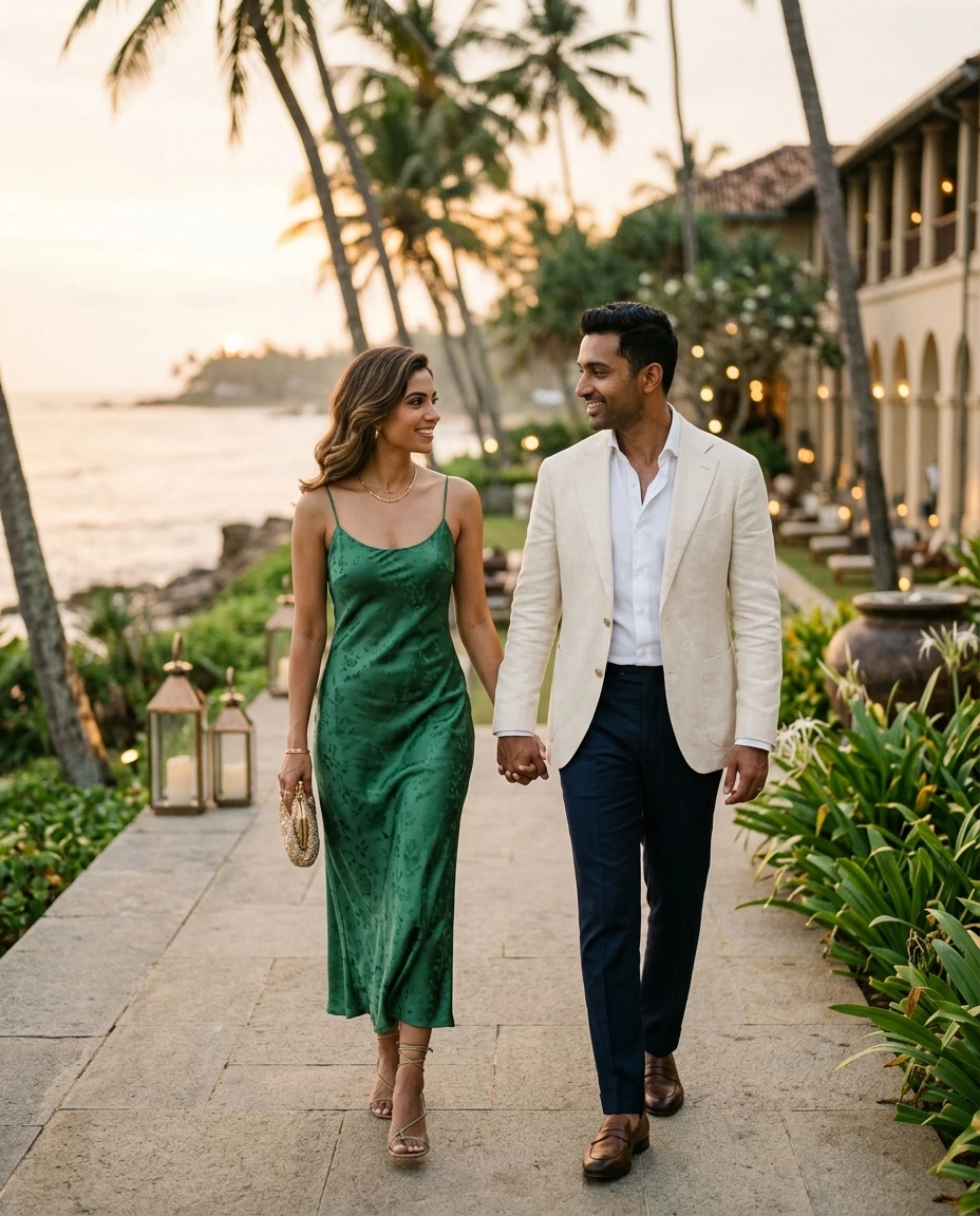 Gemma Deeks Style Guide: Semi Formal Date night in Sri Lanka Summer 2026