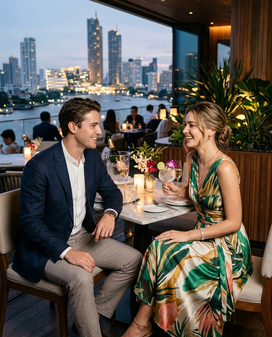 Gemma Deeks Style Guide: Semi Formal Date night in Thailand Summer 2026