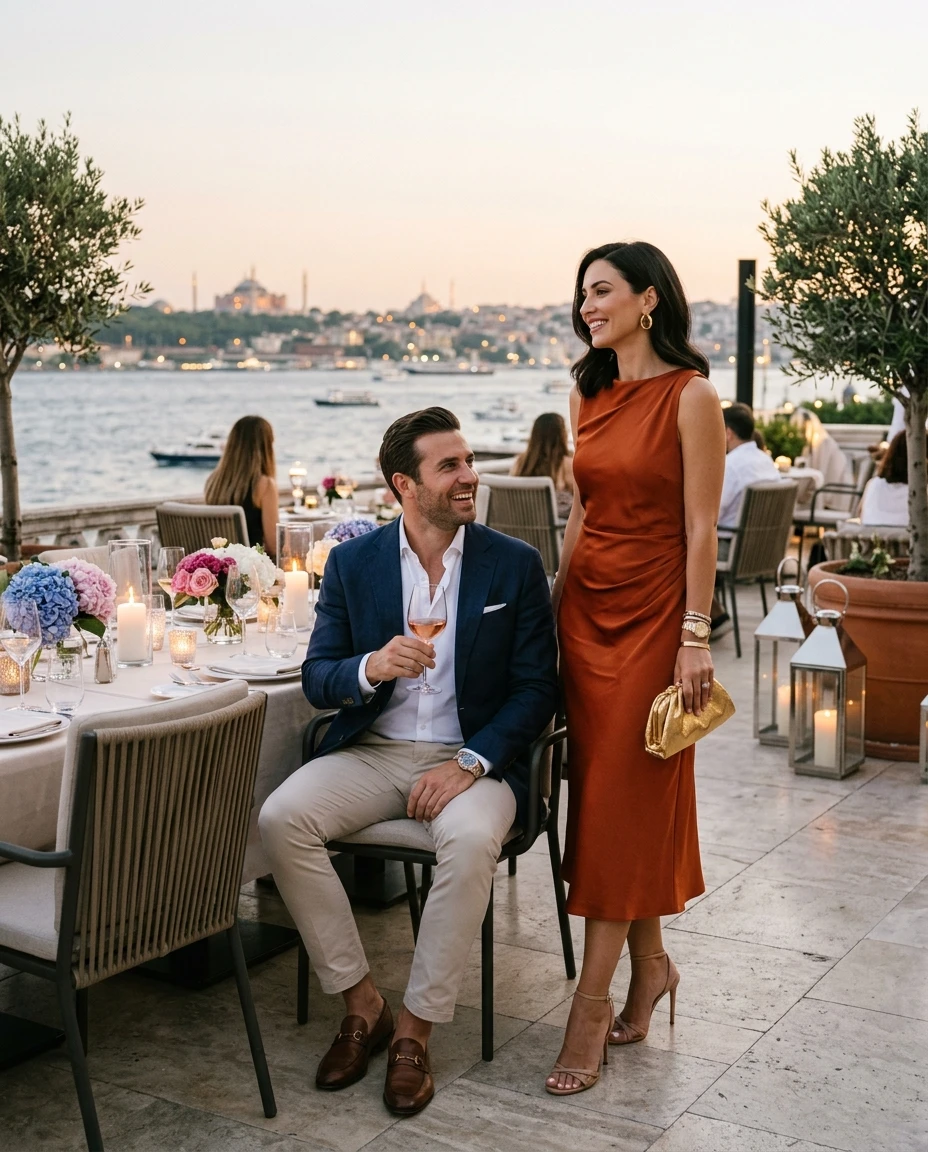 Gemma Deeks Style Guide: Semi Formal Date night in Turkey Summer 2026