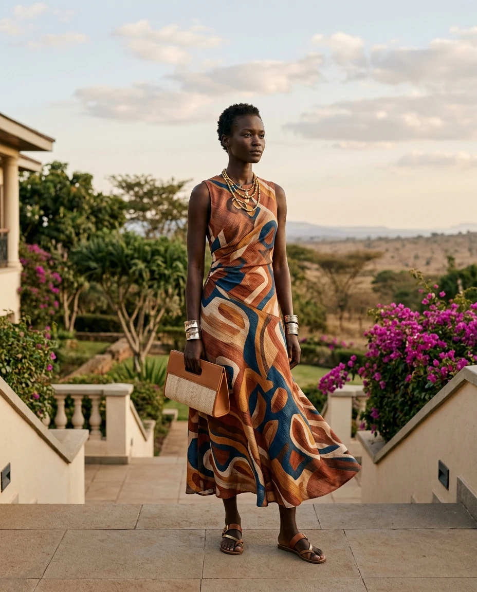 Gemma Deeks Style Guide: Semi Formal Designer Summer Dresses in Kenya Summer 2026