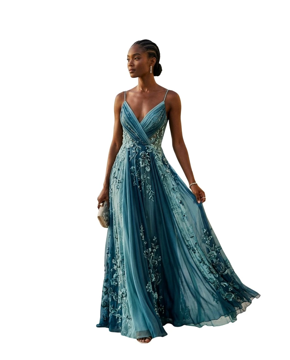 Gemma Deeks Style Guide: Semi Formal gala gown in Bahamas Summer 2026