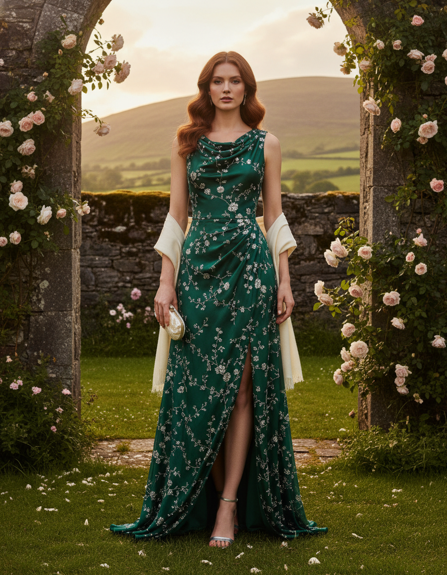 Gemma Deeks Style Guide: Semi Formal gala gown in Ireland Summer 2026