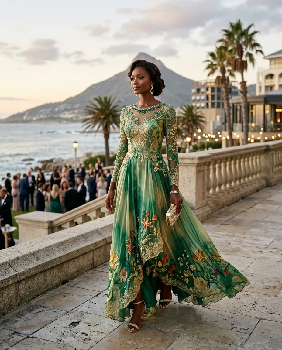 Gemma Deeks Style Guide: Semi Formal gala gown in South Africa Summer 2026