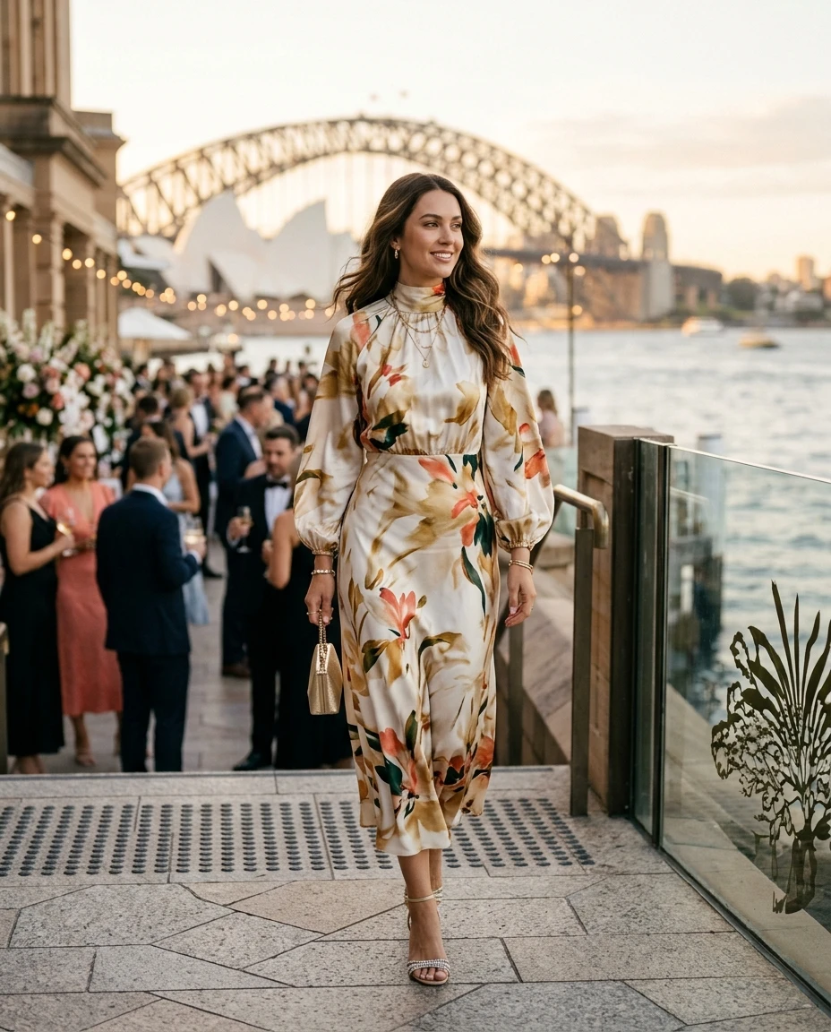 Gemma Deeks Style Guide: Semi Formal Holiday parties in Australia Summer 2026