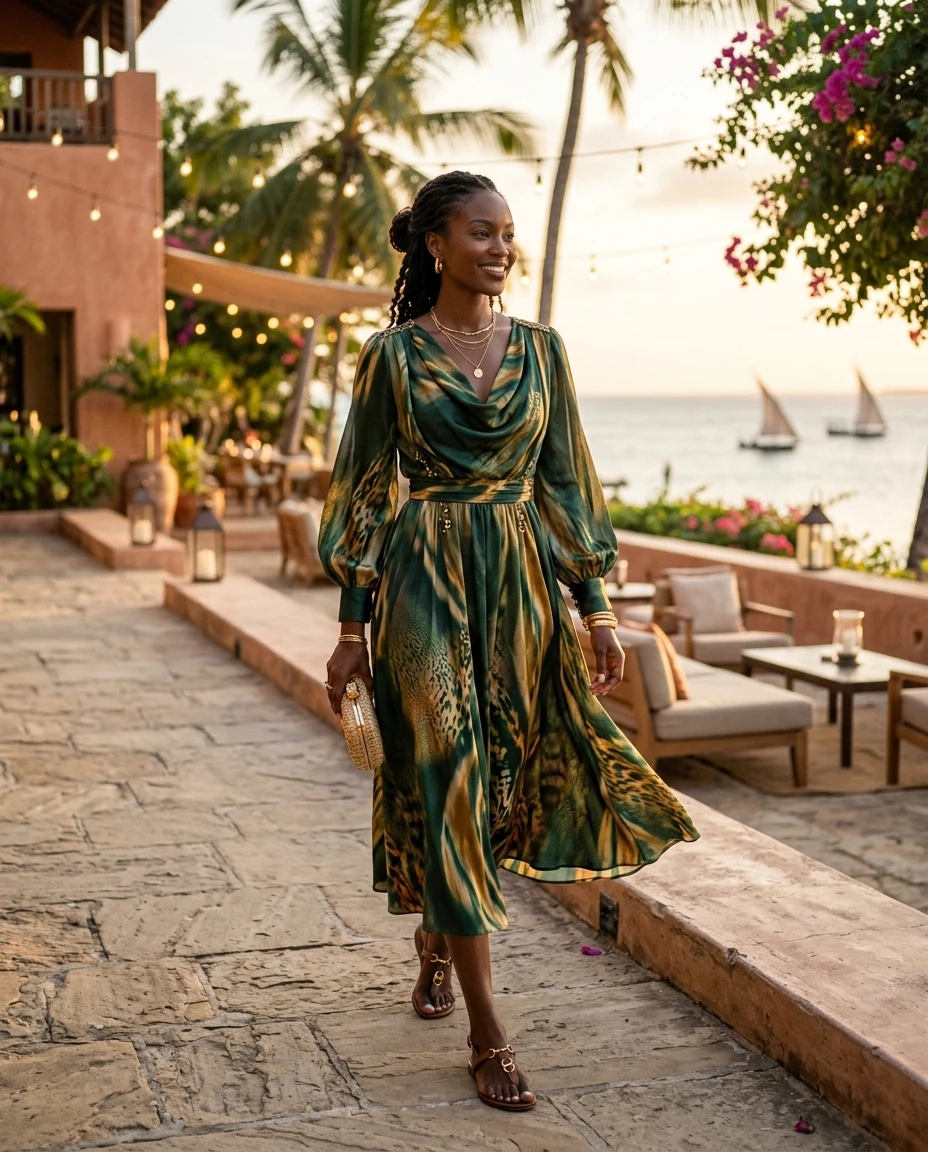Gemma Deeks Style Guide: Semi Formal Holiday parties in Kenya Summer 2026