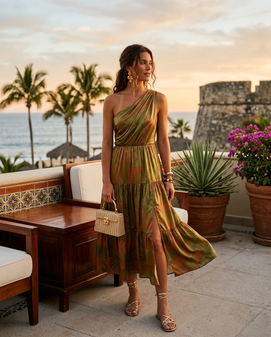 Gemma Deeks Style Guide: Semi Formal Holiday parties in Mexico Summer 2026