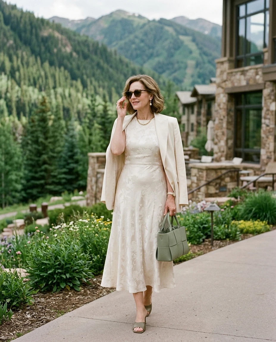 Gemma Deeks Style Guide: Semi Formal Mother’s Day in Aspen Summer 2026
